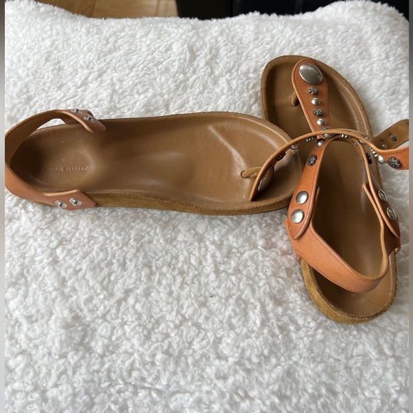 Isabel Marant Enavy Embellished Flat Sandals - Picture 6 of 8